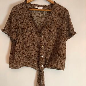 Leopard print blouse Gilli
